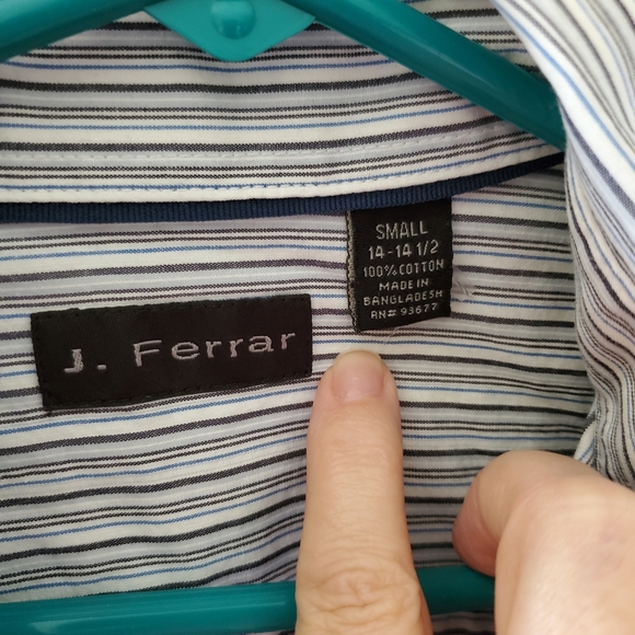 J. Ferrar men's button down - Picture 2 of 5